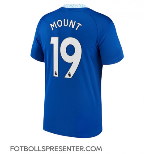 Chelsea Mason Mount #19 Hemma Matchtröja 2022-23 Kortärmad Chelsea Mason Mount #19 Hemma Matchtröja 2022-23 Kortärmad